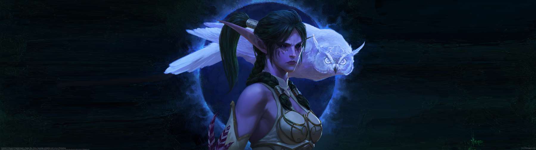 Tyrande ultrabreit Hintergrundbild