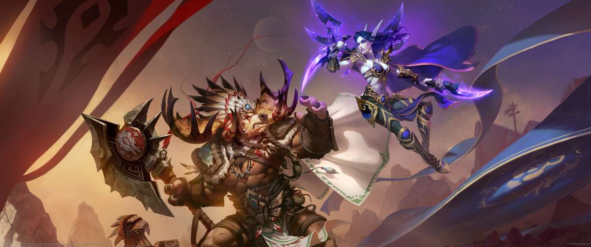Battle for Azeroth ultrabreit Hintergrundbild