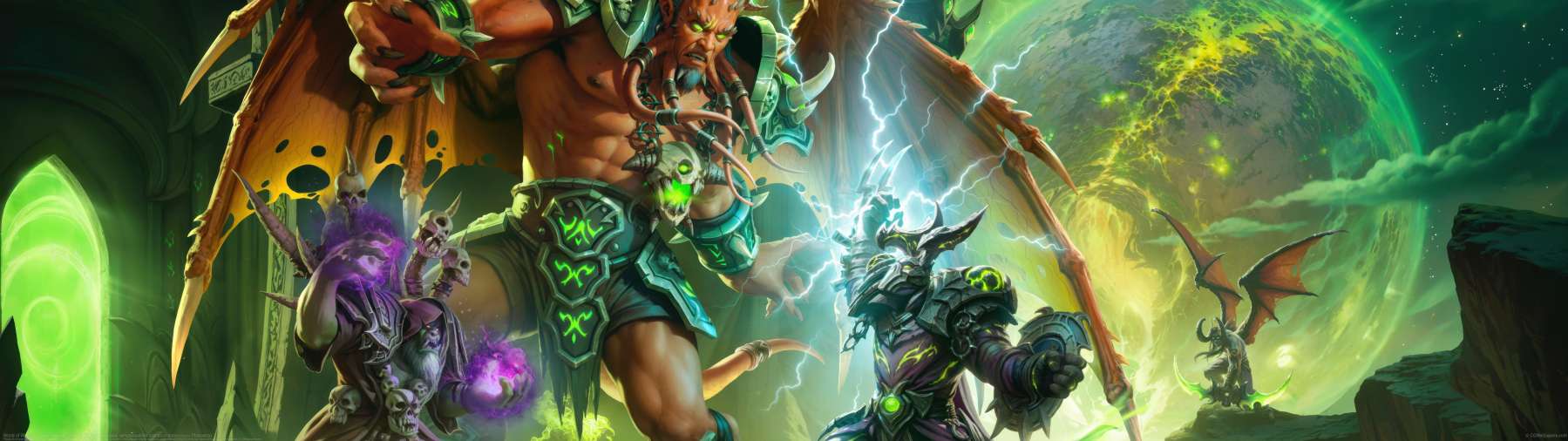 World of Warcraft Legion Remix ultrabreit Hintergrundbild