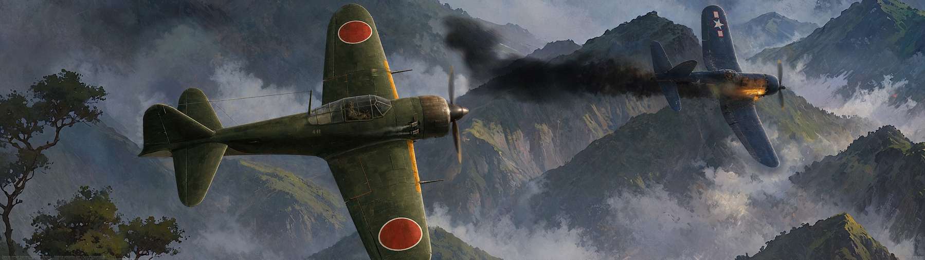 Zero-vs-corsair (remake) ultrabreit Hintergrundbild