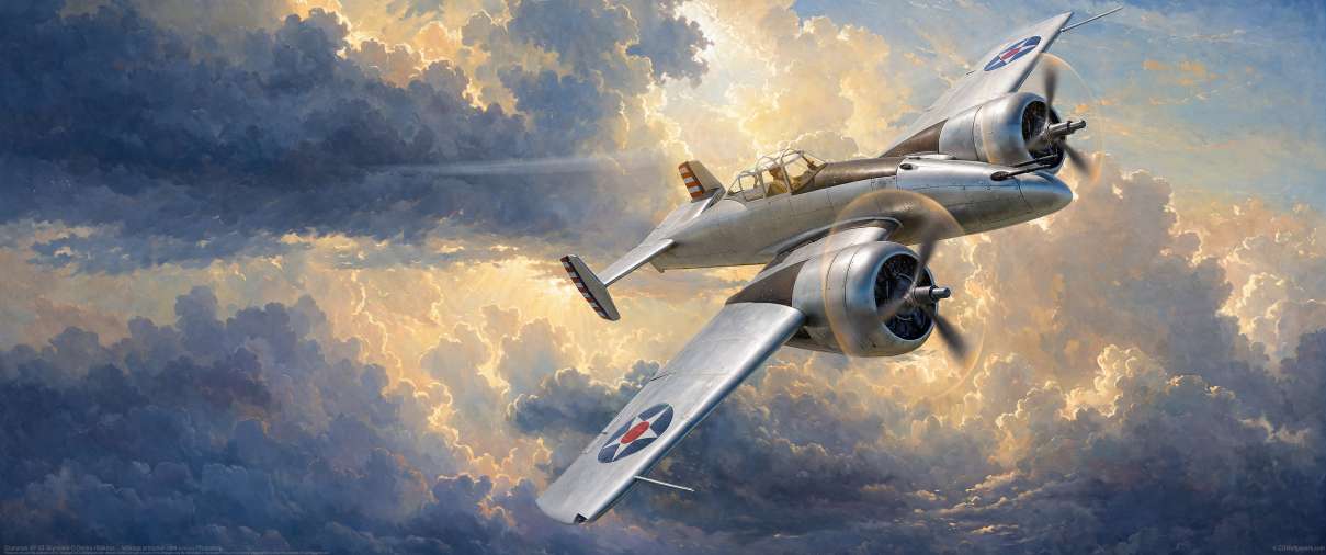 Grumman XP-50 Skyrocket ultrabreit Hintergrundbild