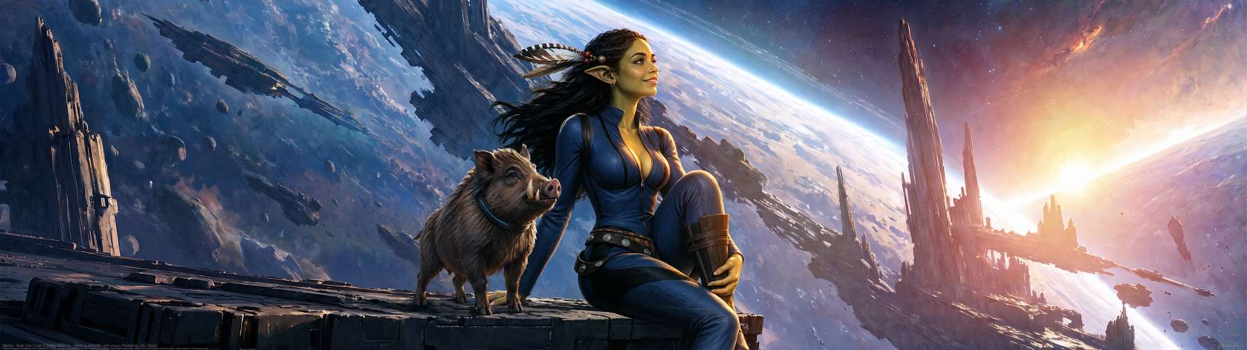 Mantra - Book One Cover ultrabreit Hintergrundbild
