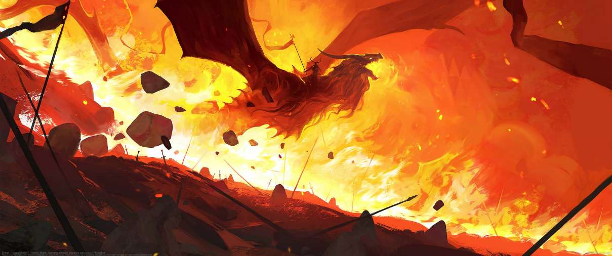 Ember - DragonShield ultrabreit Hintergrundbild