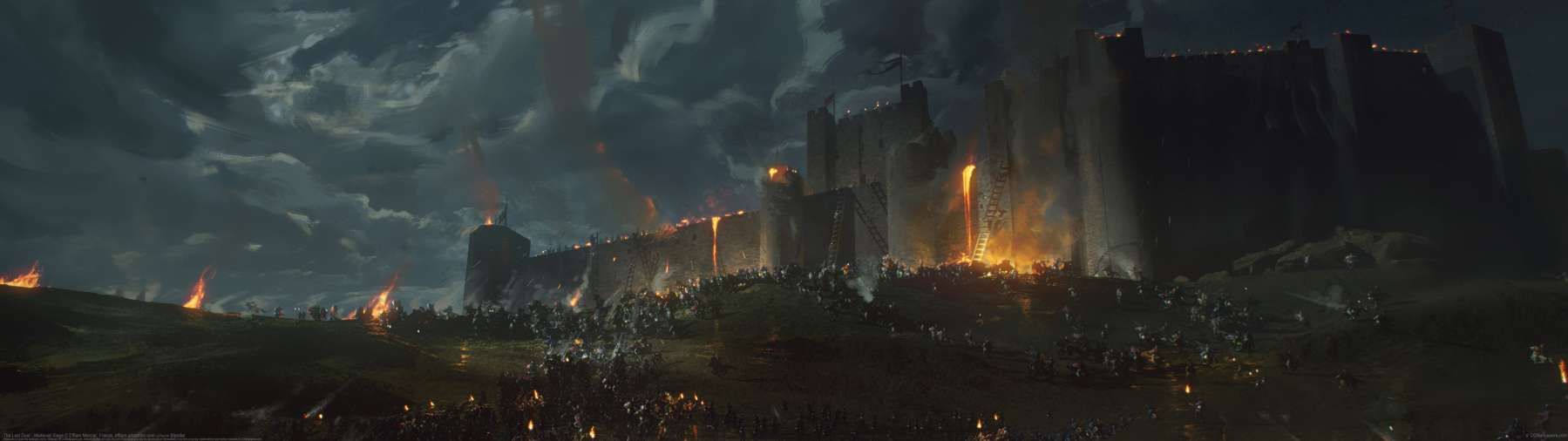 The Last Duel - Medieval Siege ultrabreit Hintergrundbild