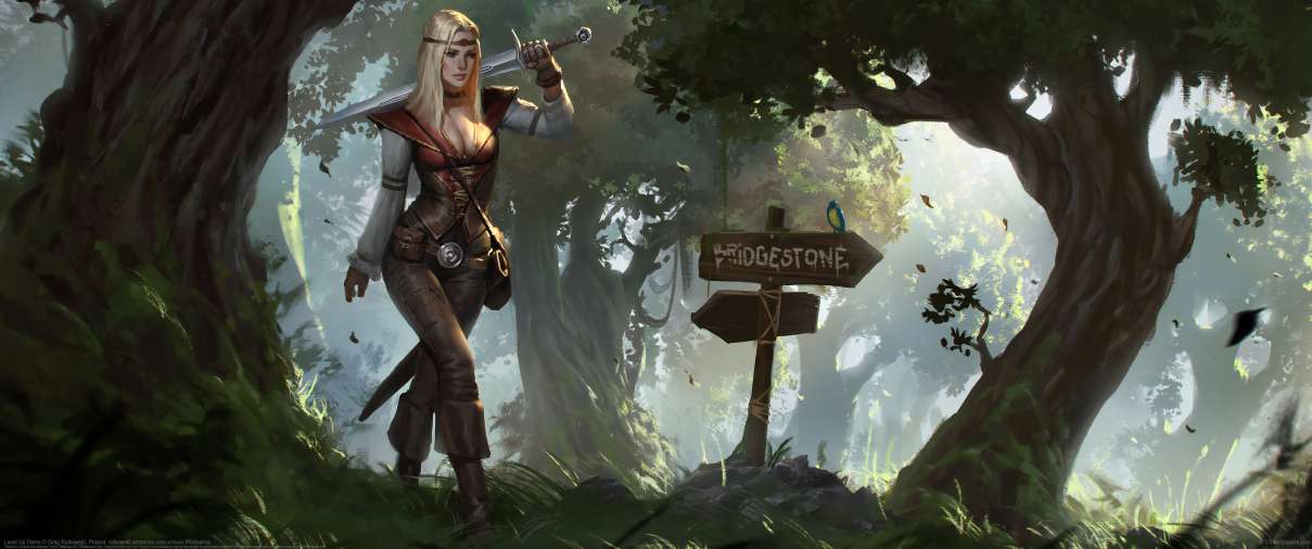 Level Up Demo ultrabreit Hintergrundbild