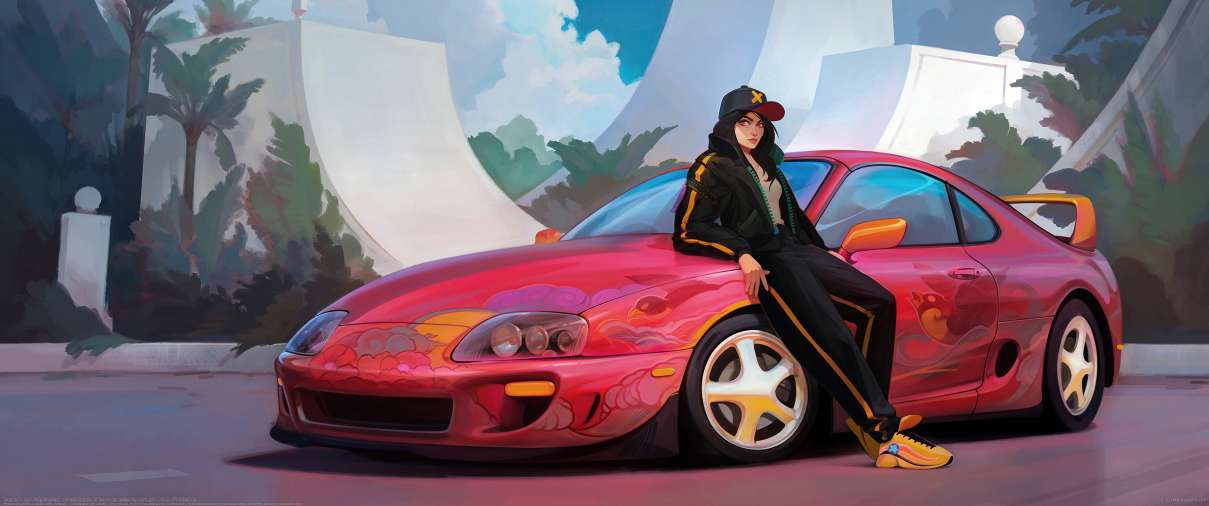 Supra ultrabreit Hintergrundbild