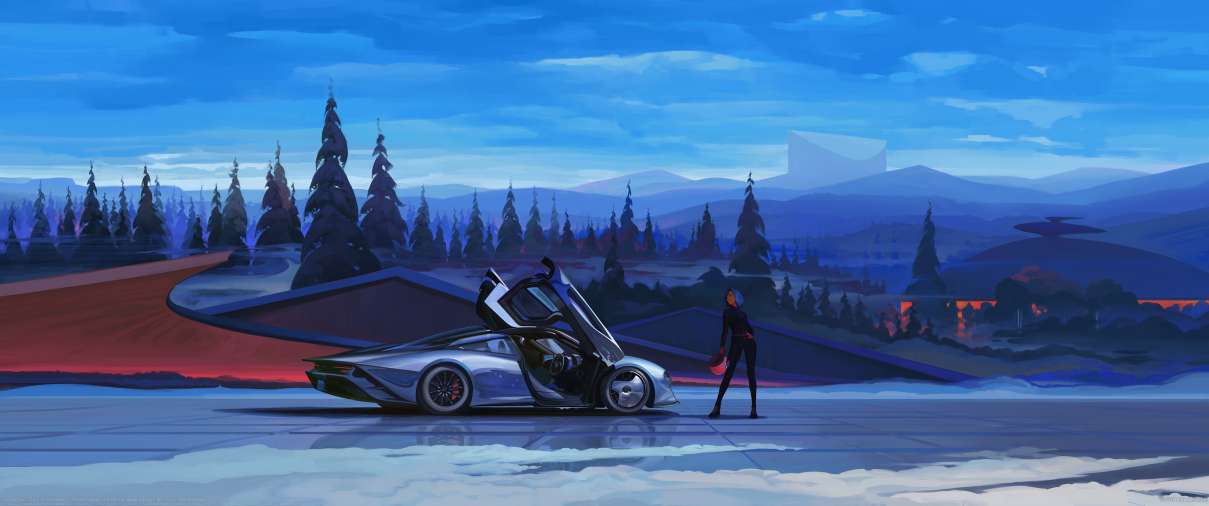 Speedtail ultrabreit Hintergrundbild