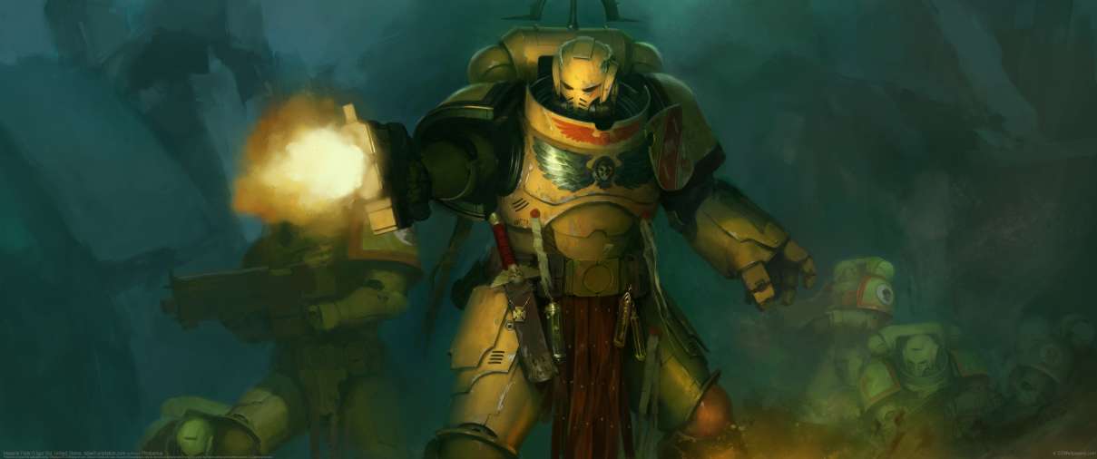 Imperial Fists ultrabreit Hintergrundbild
