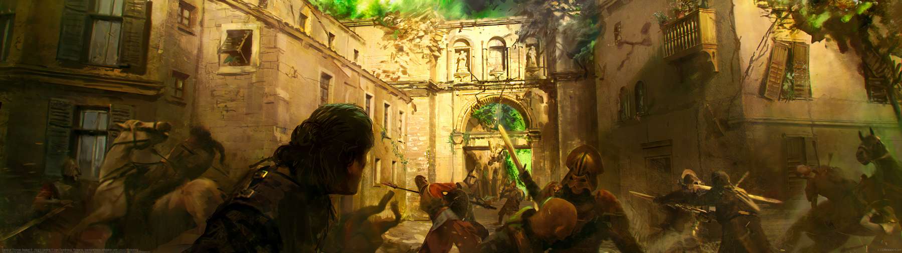 Game of Thrones Season 8 - King's Landing ultrabreit Hintergrundbild