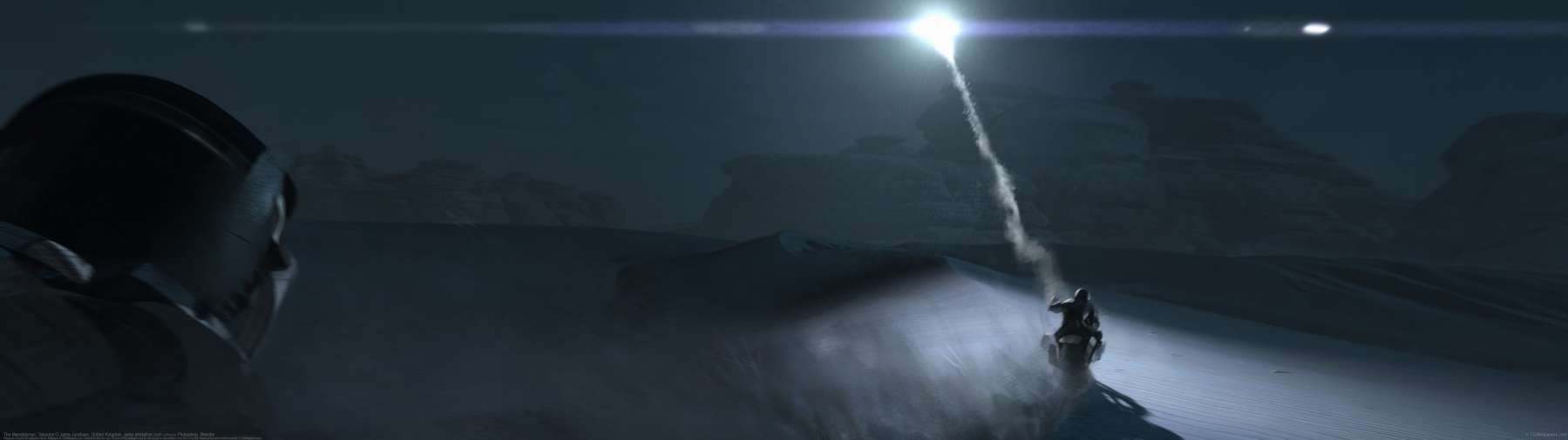 The Mandalorian: Tatooine ultrabreit Hintergrundbild