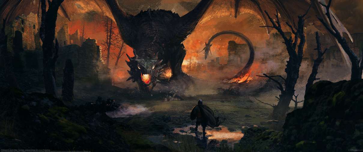 Firebrand ultrabreit Hintergrundbild