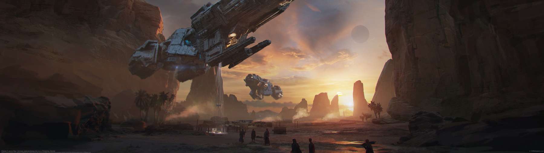 Tributes ultrabreit Hintergrundbild
