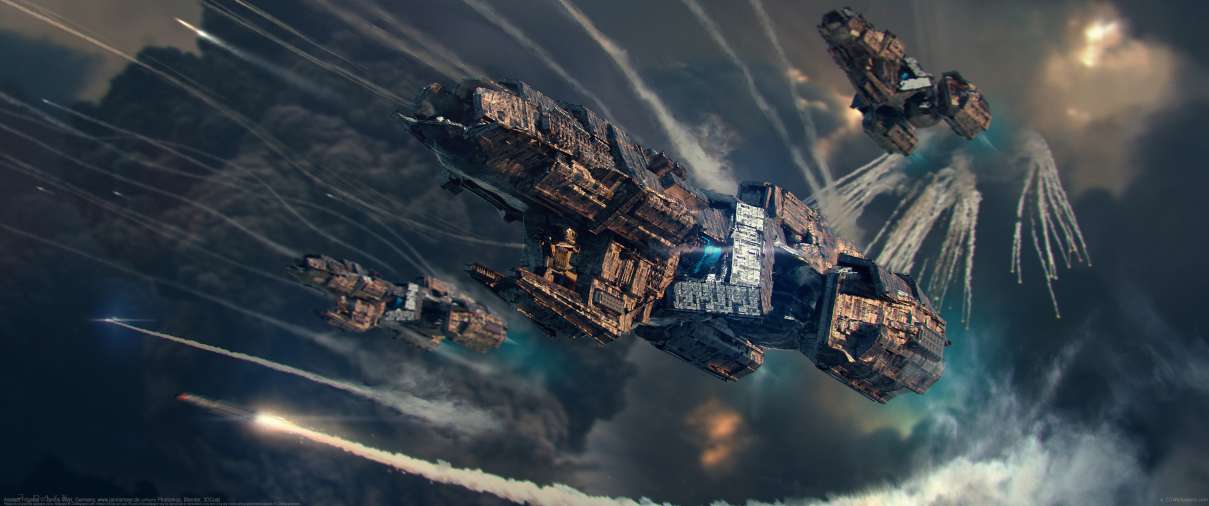 Assault Frigates ultrabreit Hintergrundbild