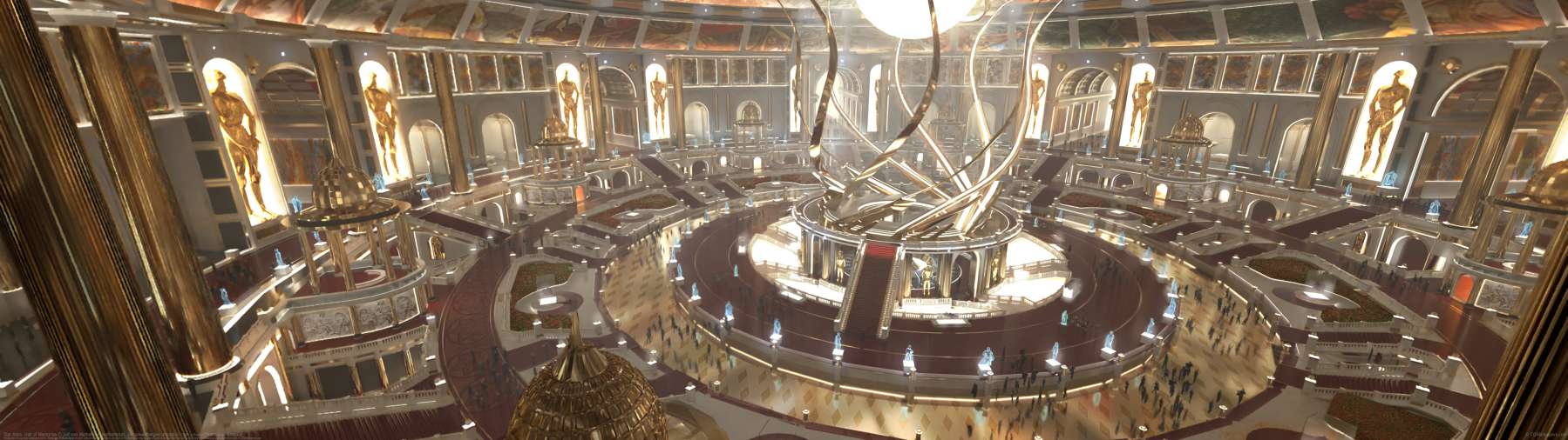 Star Atlas: Hall of Memories ultrabreit Hintergrundbild