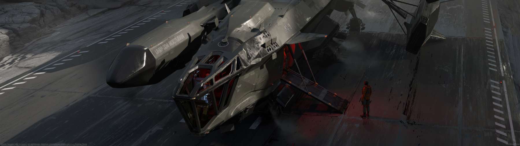 Gnomon: Spaceship Design for Games ultrabreit Hintergrundbild