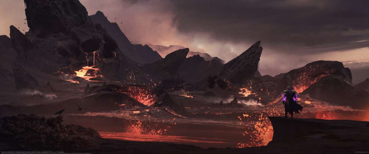 Scenario practice for video game 2 ultrabreit Hintergrundbild