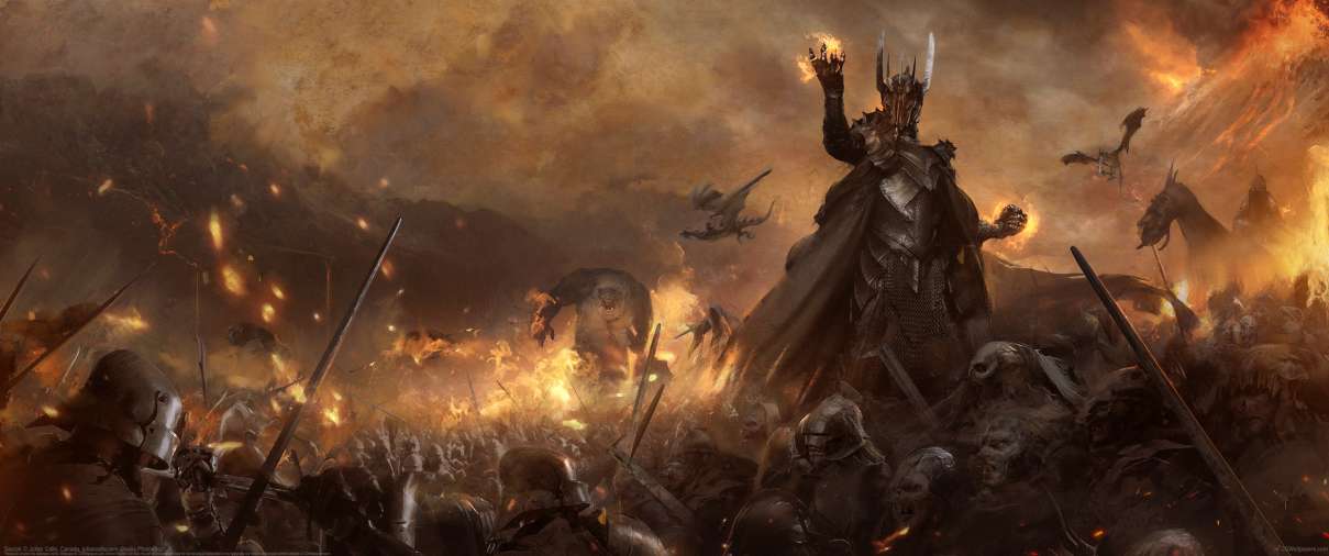 Sauron ultrabreit Hintergrundbild