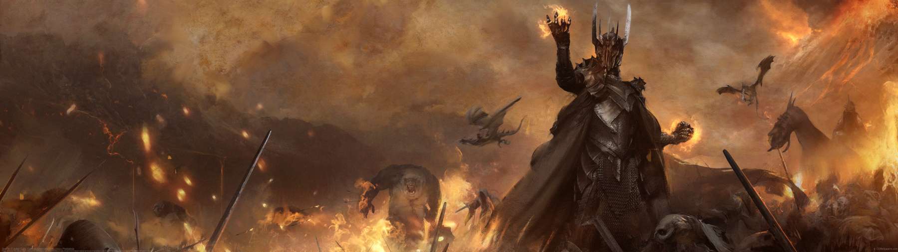 Sauron ultrabreit Hintergrundbild