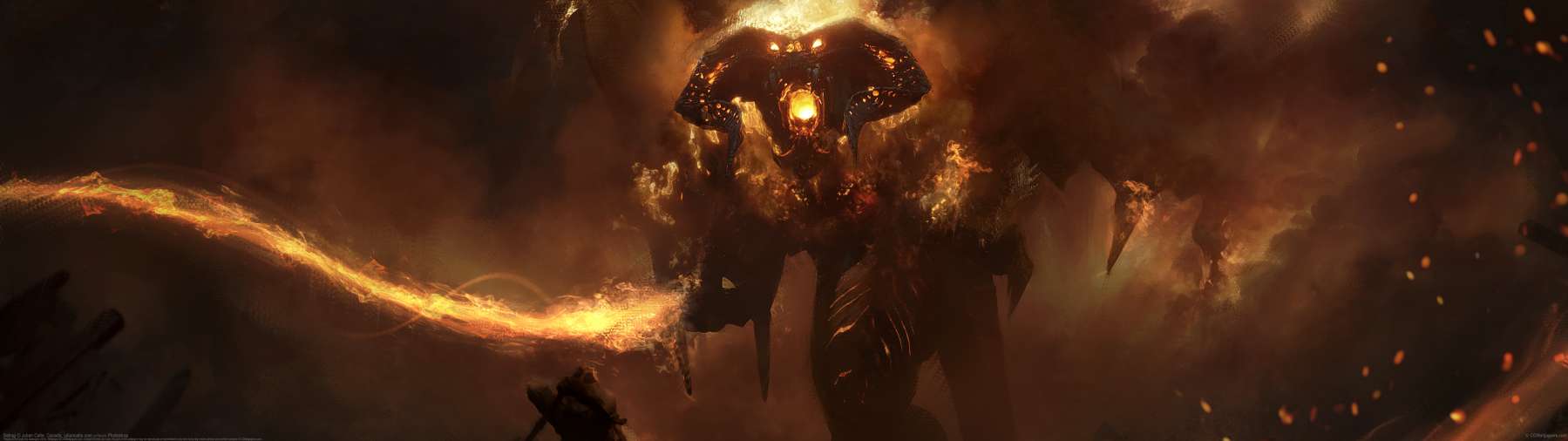 Balrog ultrabreit Hintergrundbild