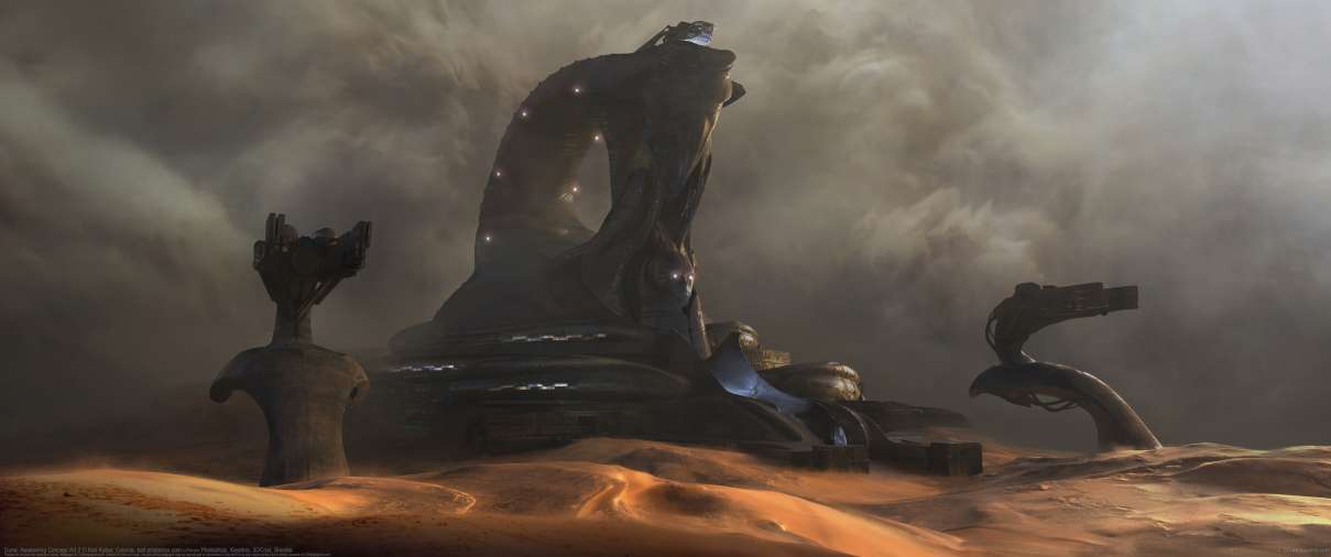 Dune: Awakening Concept Art 2 ultrabreit Hintergrundbild