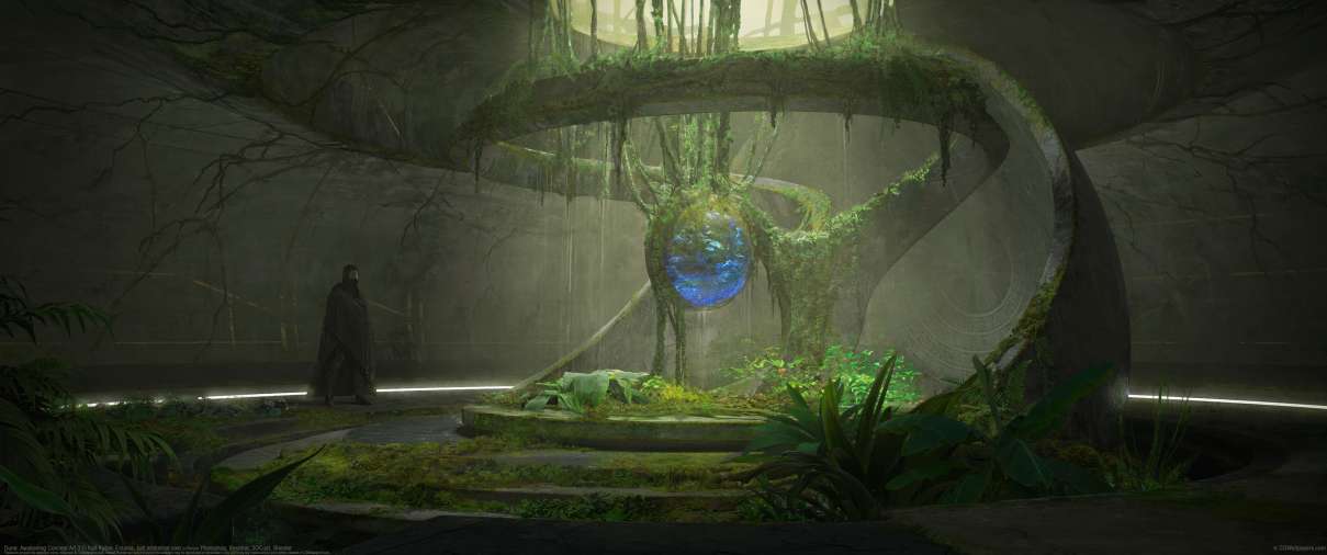 Dune: Awakening Concept Art 3 ultrabreit Hintergrundbild
