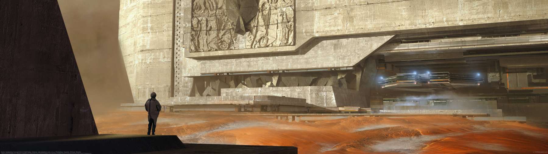 Dune: Awakening Concept Art 5 ultrabreit Hintergrundbild