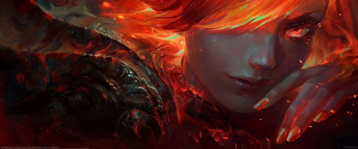 Elementalist Lux Promo Art 2 ultrabreit Hintergrundbild