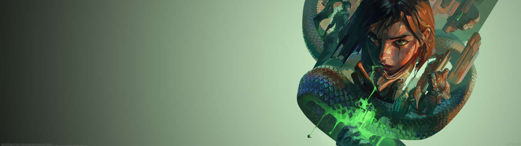 Valorant 2026 key art ultrabreit Hintergrundbild