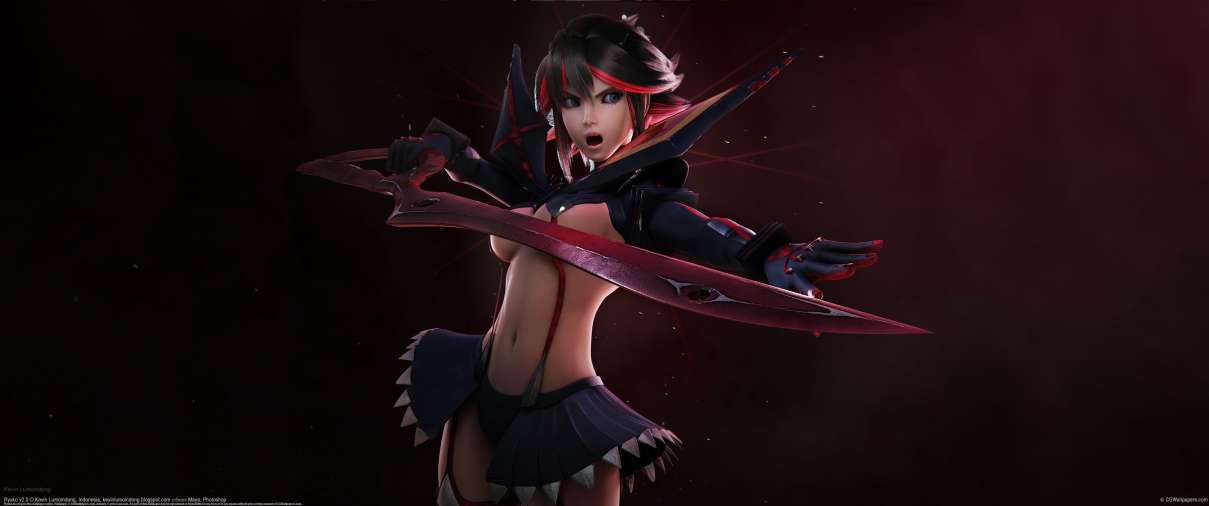 Ryuko v2.0 ultrabreit Hintergrundbild