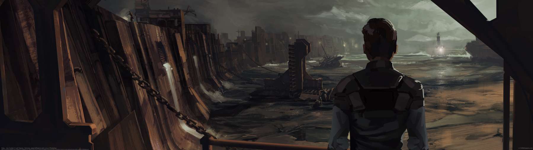 Tides - Iron Curtain ultrabreit Hintergrundbild