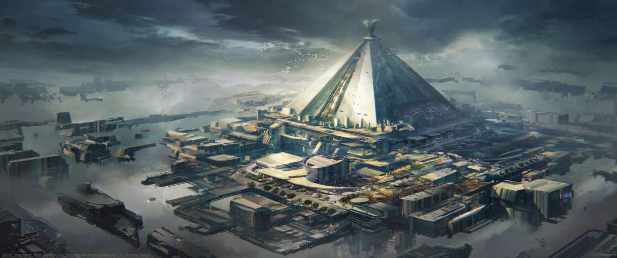 Game of Thrones redesign - Mereen Spaceport ultrabreit Hintergrundbild