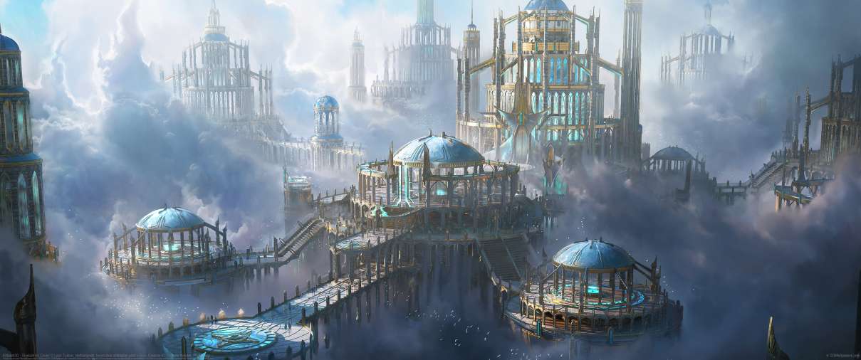 Kitbash3D - Elysium kit Cover ultrabreit Hintergrundbild
