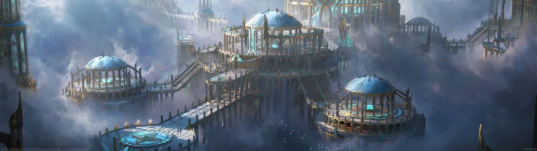 Kitbash3D - Elysium kit Cover ultrabreit Hintergrundbild
