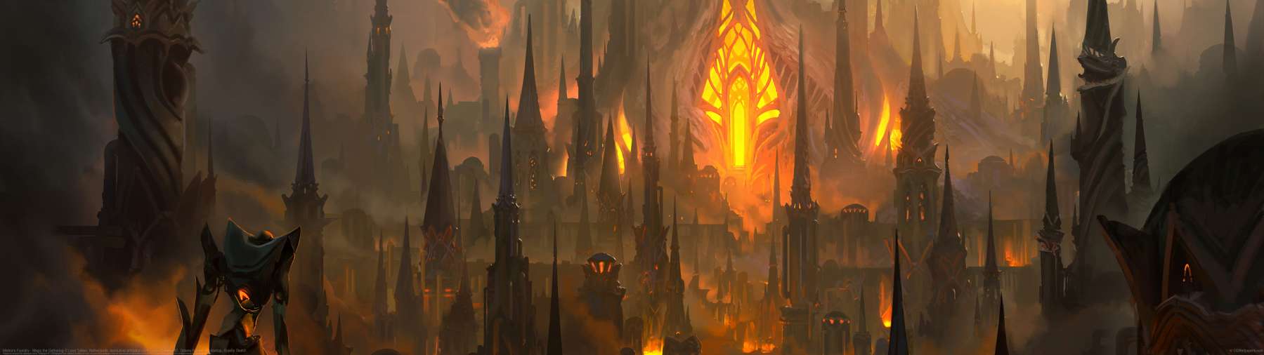 Mishra's Foundry - Magic the Gathering ultrabreit Hintergrundbild