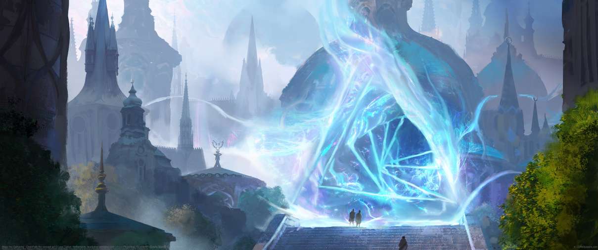 Magic the Gathering - OmenPath Arc concept art ultrabreit Hintergrundbild