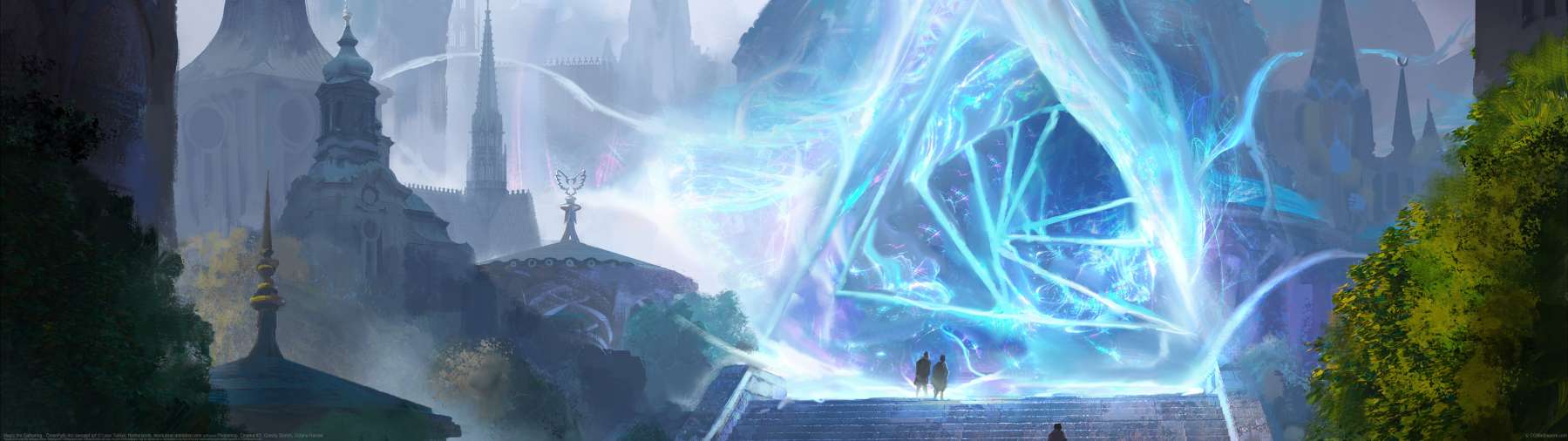 Magic the Gathering - OmenPath Arc concept art ultrabreit Hintergrundbild