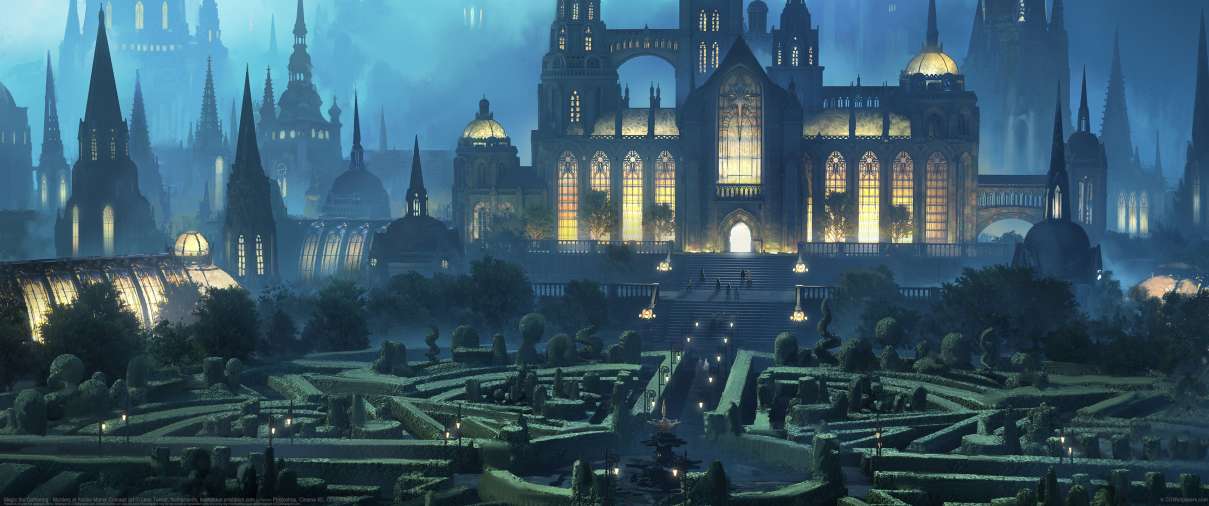 Magic the Gathering - Murders at Karlov Manor Concept art ultrabreit Hintergrundbild