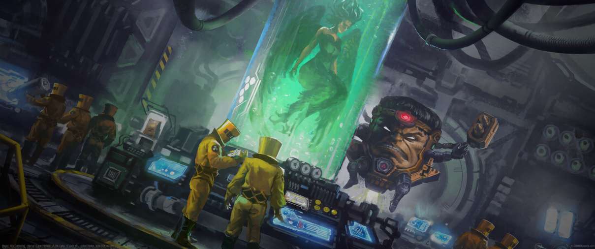 Magic: The Gathering - Marvel Super Heroes: -A.I.M. Labs- ultrabreit Hintergrundbild