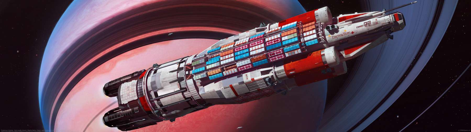 Prosperous Universe - Early Access Artwork ultrabreit Hintergrundbild