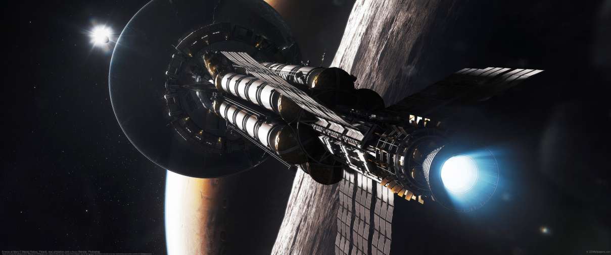 Kronos at Mars ultrabreit Hintergrundbild