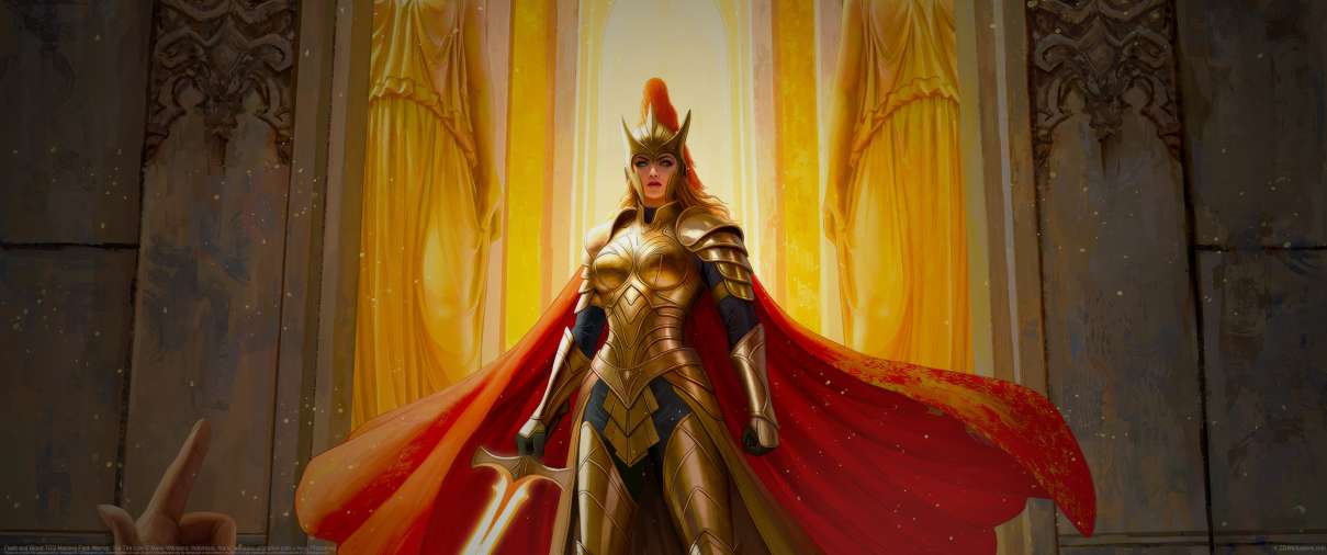 Flesh and Blood TCG Mastery Pack Warrior: Toe The Line ultrabreit Hintergrundbild