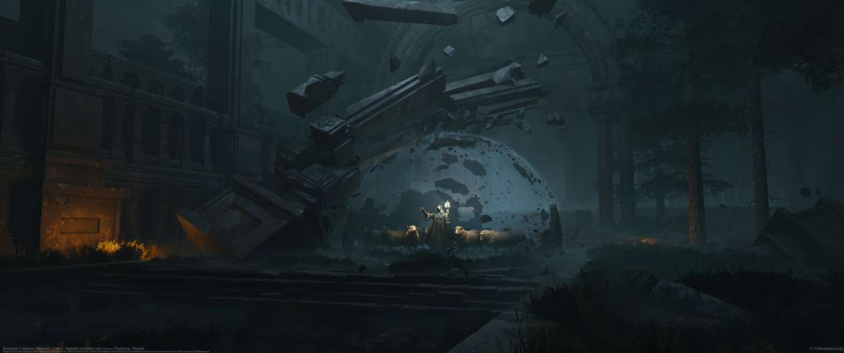 Shepherd ultrabreit Hintergrundbild