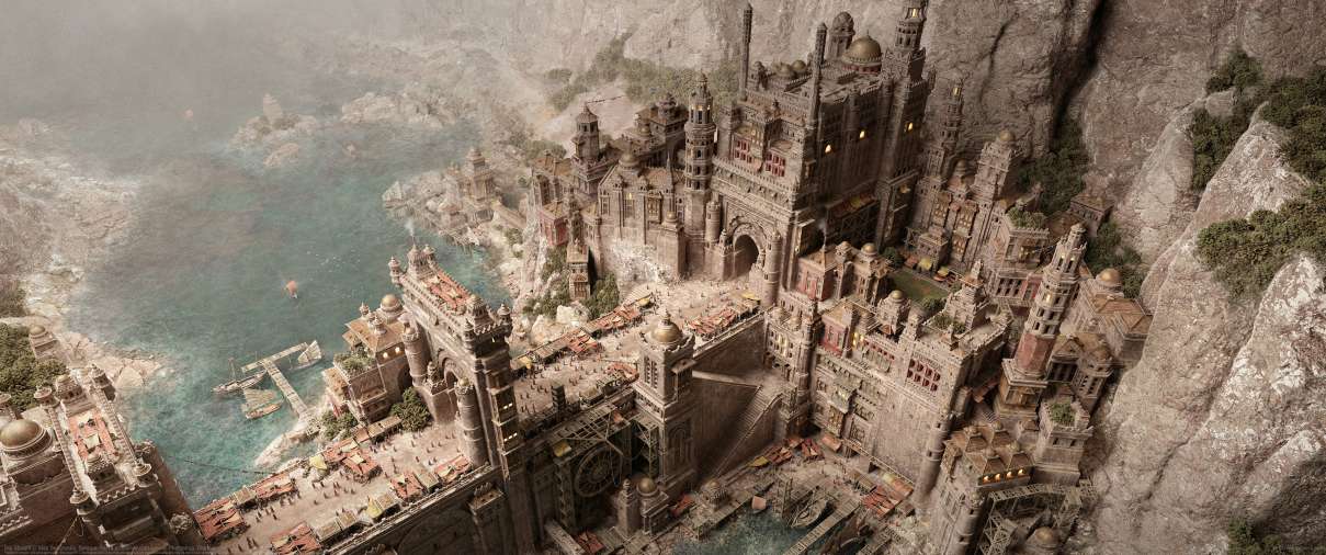 Baj-Sheerh ultrabreit Hintergrundbild