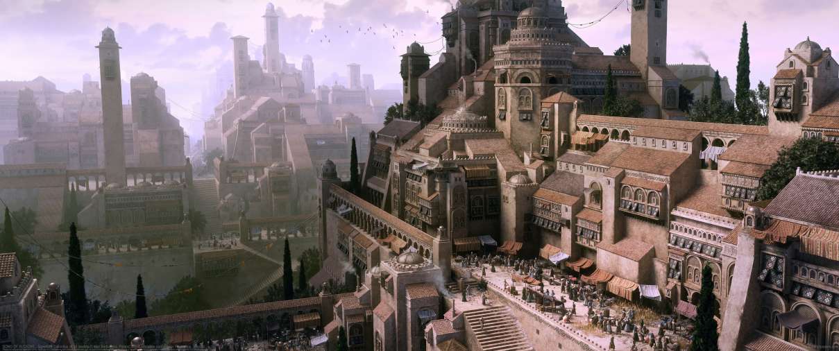 SONG OF ALCAZAR - Signature Collection of 3d models ultrabreit Hintergrundbild