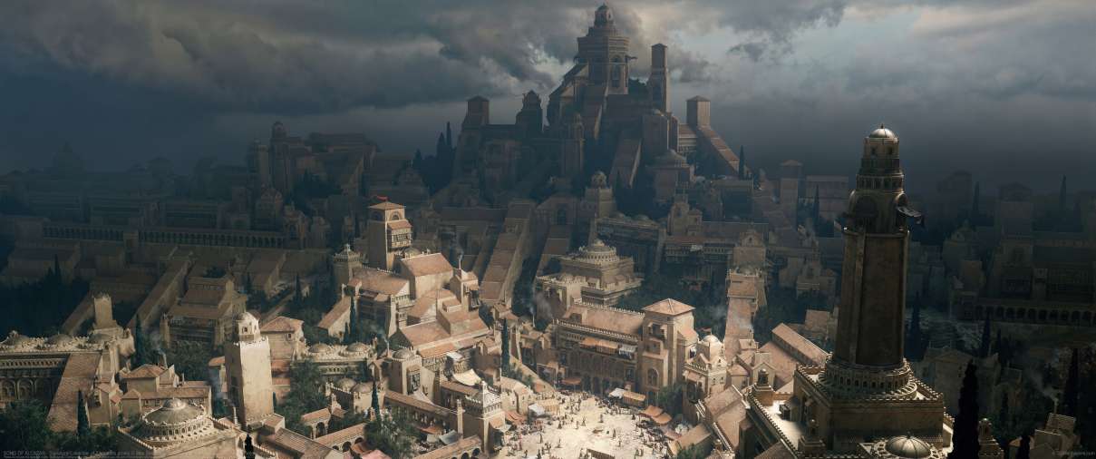 SONG OF ALCAZAR - Signature Collection of 3d models promo ultrabreit Hintergrundbild