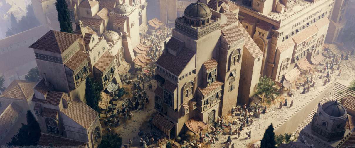 SONG OF ALCAZAR - Signature Collection of 3d models 2 ultrabreit Hintergrundbild