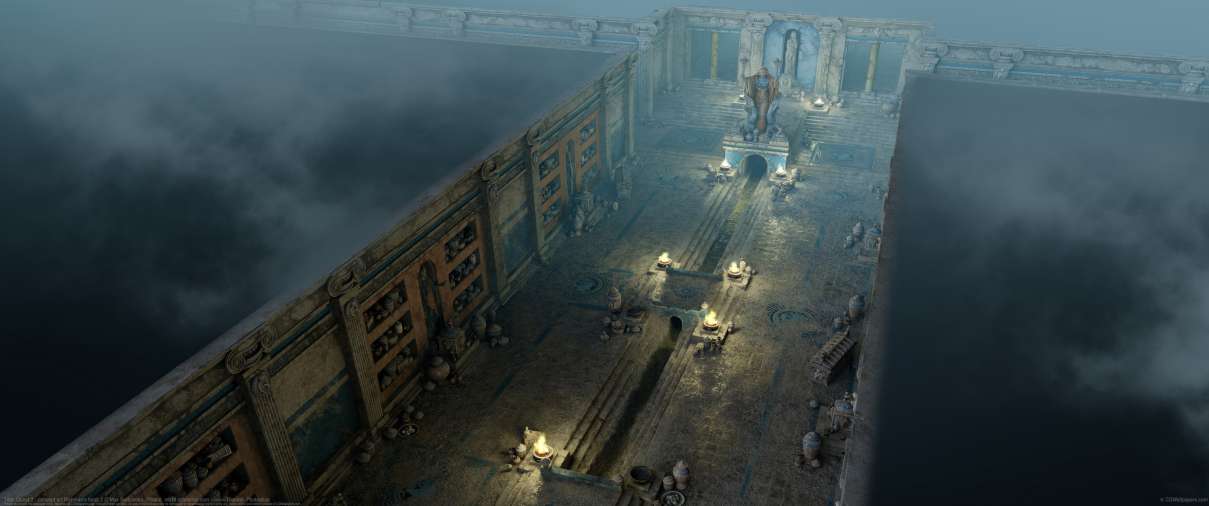 Titan Quest 2 - concept art Richman's tomb 2 ultrabreit Hintergrundbild