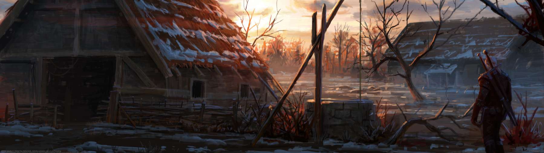 Witcher speedie 4 ultrabreit Hintergrundbild