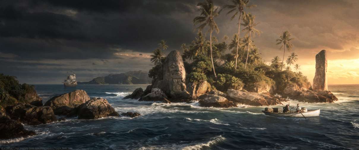 We got here first! ultrabreit Hintergrundbild