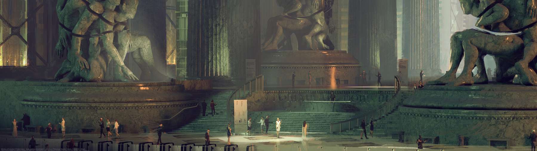 Ministry of Evolution ultrabreit Hintergrundbild